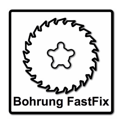 Festool 3x Feinzahn Kreissägeblatt HW 190 x 2,4 mm xFF W48 190 mm 48 Zähne FastFix ( 3x 492050 ) - Toolbrothers