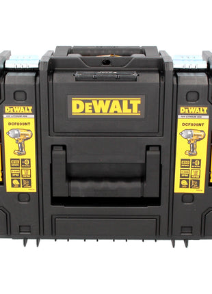 Llave de impacto a batería DeWalt DCF 899 P2 18 V 950 Nm 1/2" sin escobillas + 2x batería 5,0 Ah + cargador + TSTAK