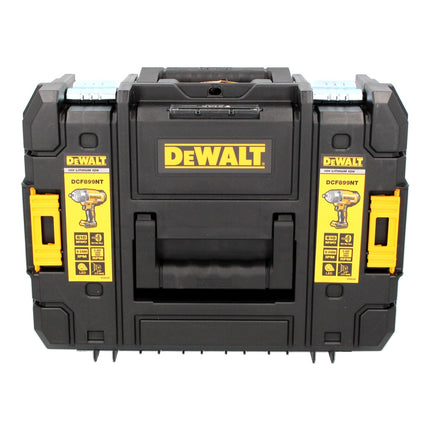 Llave de impacto sin cable DeWalt DCF 899 P2 18 V 950 Nm 1/2" sin escobillas + 2x batería recargable 5,0 Ah + cargador + TSTAK