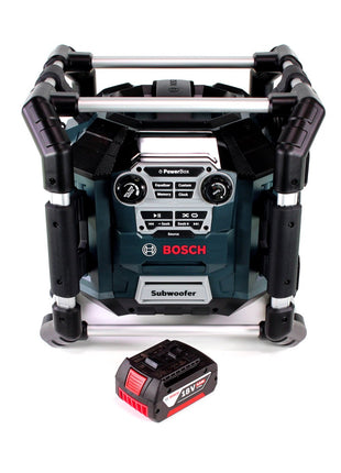 Bosch GML 20 Baustellenradio 14,4-18V 1x Akku 5,0Ah - ohne Ladegerät