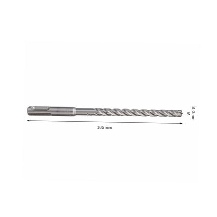 Bosch Hammerbohrer SDS-plus 7X Bohrer 8x100x165mm Carbide ( 2608576131 ) PGM zertifiziert - Toolbrothers