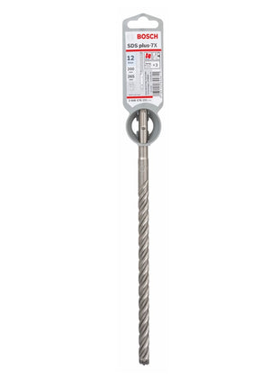 Bosch Punta per foratura 7X SDS-plus 12x200x265mm Carburo ( 2608576151 ) - certificato PGM