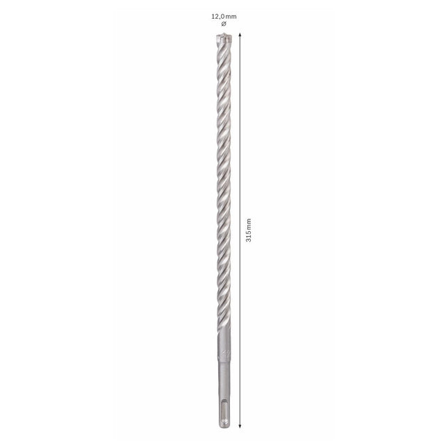 Taladro percutor Bosch SDS-plus 7X brocas 12x250x315mm carburo (2608576152) certificado PGM