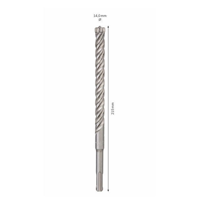 Taladro percutor Bosch SDS-plus 7X brocas 14x150x215mm carburo (2608576159) certificado PGM