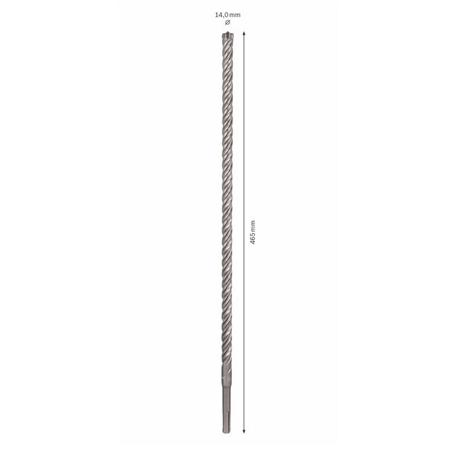 Taladro percutor Bosch SDS-plus 7X brocas 14x400x465mm carburo (2608576163) certificado PGM