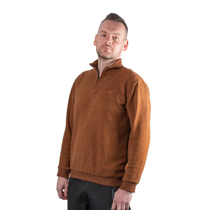 Sudadera con cremallera de un cuarto de Toolbrothers - Ajuste informal
