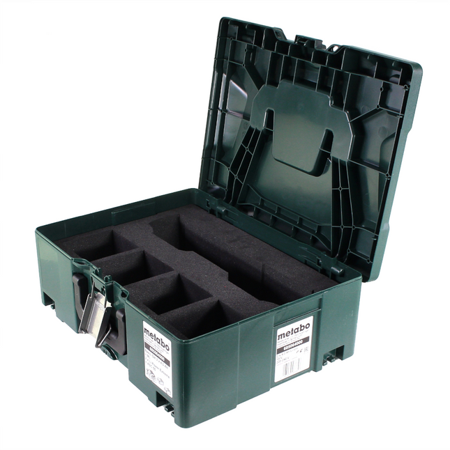 Maletín Metabo MetaLoc II (626431000) + Inserto Metabo para cargador ASC 145 DUO y 4 baterías de 18 V