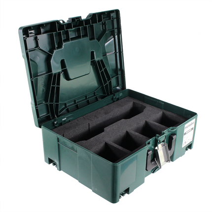 Maletín Metabo MetaLoc II (626431000) + Inserto Metabo para cargador ASC 145 DUO y 4 baterías de 18 V