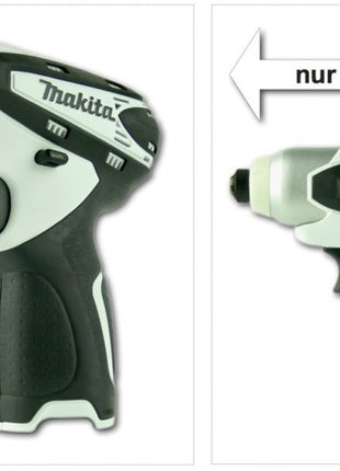 Makita TD090 D 10,8 V Li-ion Akku Schlagschrauber WEISS + 1x Makita BL1013 Akku - Toolbrothers