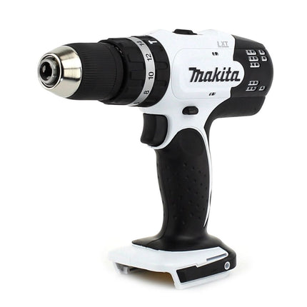 Makita DHP 453 SFTK W Akku Schlagbohrschrauber 18V 42Nm + 1x Akku 3,0Ah + Ladegerät + 100 tlg. Bit Bohrer Set + Koffer