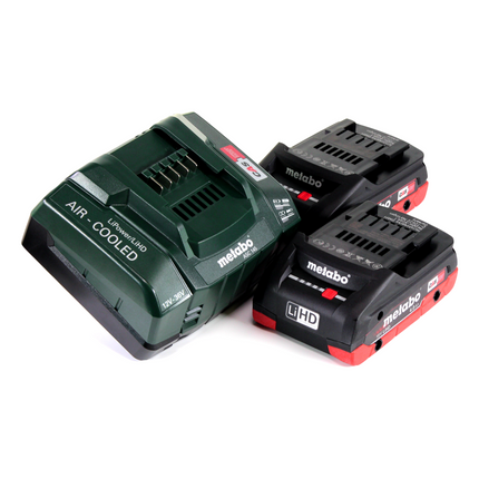 Sierra de calar a batería Metabo STA 18 LTX 140 18 V + 2x baterías 4,0 Ah + cargador + metaBOX