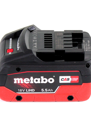 Metabo Power 160-5 18 LTX BL OF cordless compressor 18 V 8.0 bar brushless + 1x LiHD battery pack 5.5 Ah + charger