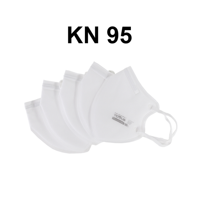 5x KN95 Mundschutz Atemschutz Maske 95% Filterleistung FPP2 vergleichbar