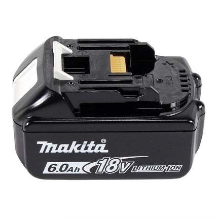 Taladro percutor inalámbrico Makita DHP 456 G1J 18 V 50 Nm + Makpac + 1 batería de 6,0 Ah - sin cargador