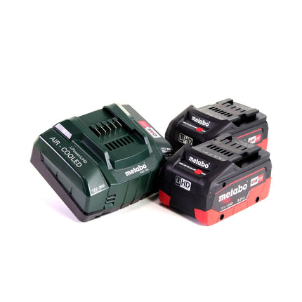 Metabo BS 18 LTX-3 BL Q I Akku Bohrschrauber 18 V 120 Nm Brushless + 2x LiHD Akku 8,0 Ah + Ladegerät + MetaLoc
