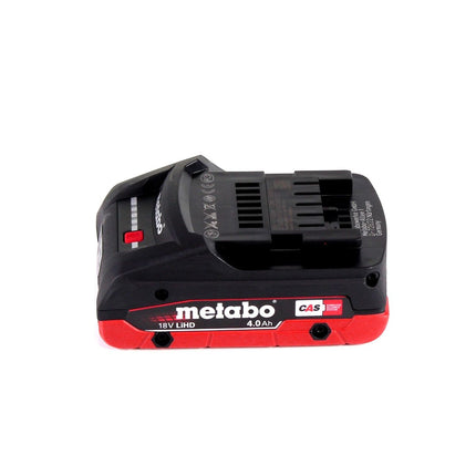 Metabo SB 18 LTX-3 BL QI taladro percutor a batería 18 V 120 Nm sin escobillas + 1x batería LiHD 4,0 Ah + metaBOX - sin cargador