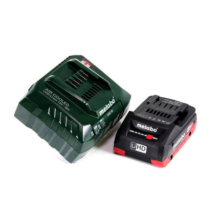 Metabo SB 18 LTX-3 BL QI taladro percutor a batería 18 V 120 Nm sin escobillas + 1x batería LiHD 4,0 Ah + cargador + metaBOX