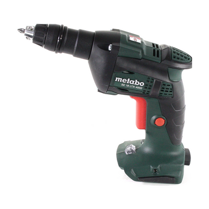 Visseuse à cloison sèche sans fil Metabo SE 18 LTX 4000 18 V 7 Nm 1/4" + 2x batterie LiHD 4,0 Ah + chargeur + MetaLoc