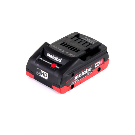 Metabo RB 18 LTX 60 Lijadora de cinta para tubos a batería 18 V 60 mm + 1x batería LiHD 4,0 Ah - sin cargador