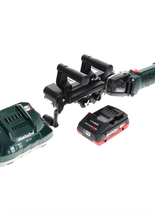 Ponceuse à bande à batterie Metabo RB 18 LTX 60 18 V 60 mm + 1 batterie LiHD 4,0 Ah + chargeur