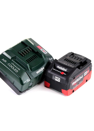 Metabo SCV 18 LTX BL 1.6 Cordless Metal Shears 18V Brushless + 1x LiHD Battery 5,5 Ah + Charger + MetaLoc Case