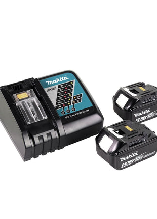 Fresa rotante a batteria Makita DCO 180 RGJ 18 V 30.000 giri/min + 2x batteria ricaricabile 6,0 Ah + caricabatterie + Makpac