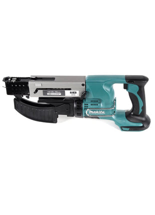 Makita DFR 550 RGJ Akku Magazinschrauber 18 V 25 - 55 mm + 2x Akku 6,0 Ah + Ladegerät + Makpac