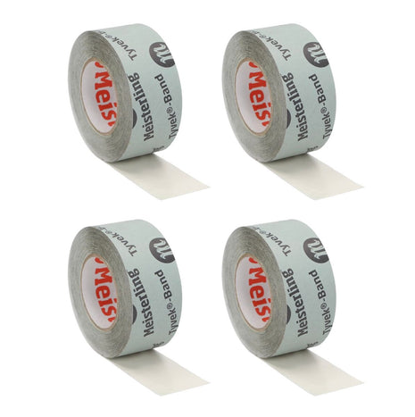Ruban Tyvek Meisterling 60 mm x 25 m 4 pièces (4x 006300000210) Tyvek spunbond indéchirable