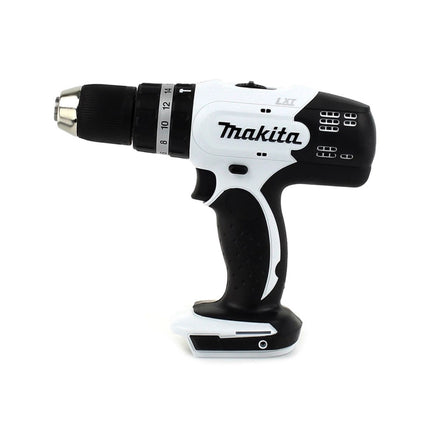 Taladro percutor inalámbrico Makita DHP 453 SMWX 18 V 42 Nm + 1x batería 4,0 Ah + cargador + set de accesorios 101 piezas + estuche
