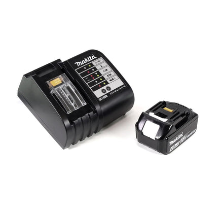 Taladro percutor inalámbrico Makita DHP 453 SMWX 18 V 42 Nm + 1x batería 4,0 Ah + cargador + set de accesorios 101 piezas + estuche