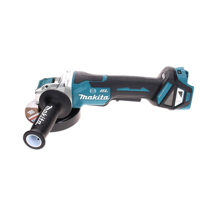 Makita DGA 519 ZJ Cordless angle grinder 18 V 125 mm Brushless X-Lock Solo + Makpac - without battery, without charger