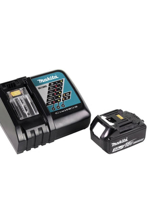 Smerigliatrice angolare a batteria Makita DGA 519 RF1 18 V 125 mm Brushless X-Lock + 1x batteria ricaricabile 3,0 Ah + caricatore