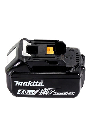 Makita DGA 519 M1J Cordless angle grinder 18 V 125 mm Brushless X-Lock + 1x rechargeable battery 4.0 Ah + Makpac - without charger