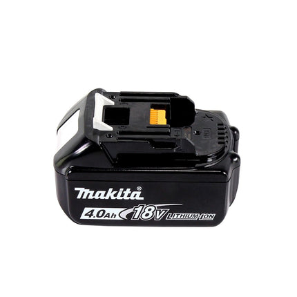 Makita DGA 519 M1J Cordless angle grinder 18 V 125 mm Brushless X-Lock + 1x rechargeable battery 4.0 Ah + Makpac - without charger