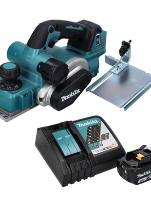 Pialla a batteria Makita DKP 181 RF1 82 mm 18 V brushless + 1x batteria ricaricabile 3,0 Ah + caricabatterie