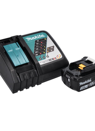 Pialla a batteria Makita DKP 181 RF1 82 mm 18 V brushless + 1x batteria ricaricabile 3,0 Ah + caricabatterie