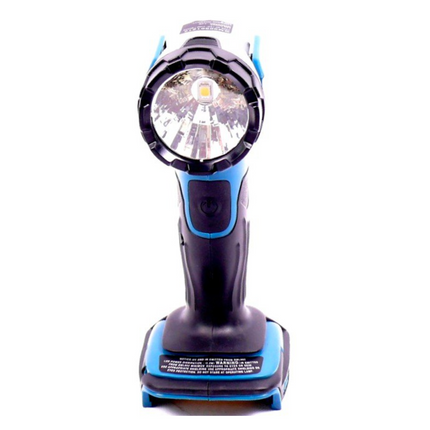 Lampa akumulatorowa Makita BML 802 RG1 do akumulatorów 14,4 i 18 V + 1x akumulator 6,0 Ah + ładowarka