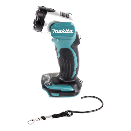 Lámpara de batería Makita DML 802 RG para baterías de 14,4 y 18 V + 2x baterías 6,0 Ah + cargador
