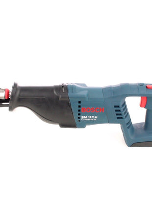 Bosch GSA 18 V-LI Professional 18 V Scie sabre sans fil avec boîtier L-Boxx + 1x Batterie 2,0 Ah + Chargeur AL 1820 CV