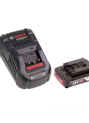 Bosch GSA 18 V-LI Professional 18 V Scie sabre sans fil avec boîtier L-Boxx + 1x Batterie 2,0 Ah + Chargeur AL 1820 CV