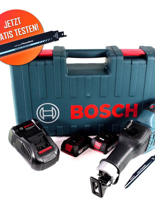 Gratis Hoja de sierra de sable Bosch Carbide Sierra de sable a batería Bosch GSA 18V-32 Sierra de sable sin escobillas de 18 V + 2 baterías de 2,0 Ah + cargador + estuche