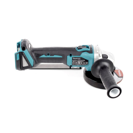 Makita DGA 506 RG1 cordless angle grinder 18 V 125 mm brushless + 1x rechargeable battery 6.0 Ah + charger