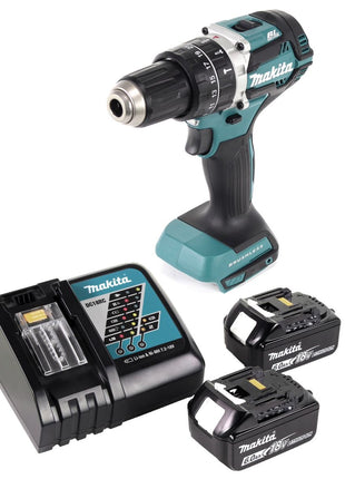 Makita DHP 484 RG cordless impact drill 18 V 54 Nm brushless + 2x rechargeable battery 6.0 Ah + charger
