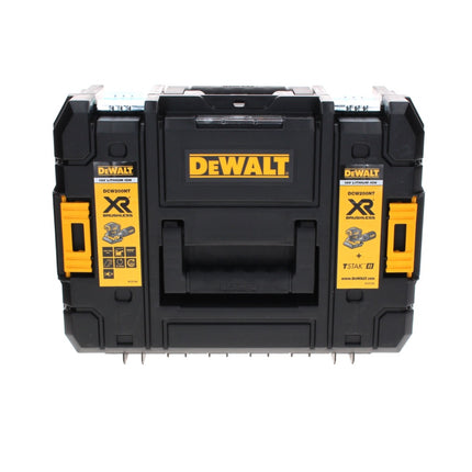 DeWalt DCW 200 NT Akku Vibrationsschleifer 18 V 108x115 mm + 1x Akku 3,0 Ah + TSTAK - ohne Ladegerät