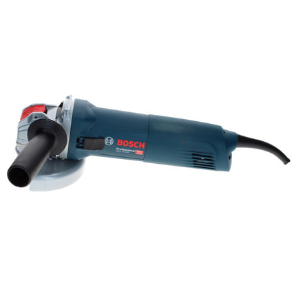 Bosch GWX 10-125 Professional Winkelschleifer 1000 W 125 mm X-Lock + Fächerschleifscheibe X571 K80 + Fächerschleifscheibe X571 K40
