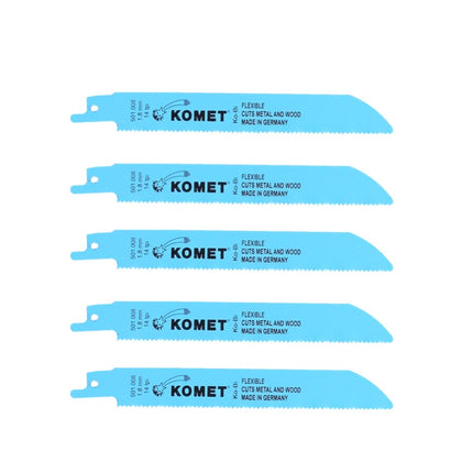 Makita DJR 188 ZJ Akku Reciprosäge 18 V Brushless Solo + 5x Sägeblatt Metal Wood + Makpac - ohne Akku, ohne Ladegerät - Toolbrothers