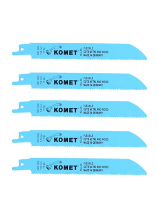 Makita DJR 188 T1J Akku Reciprosäge 18 V Brushless + 1x Akku 5,0 Ah + 5x Sägeblatt Metal Wood + Makpac - ohne Ladegerät - Toolbrothers