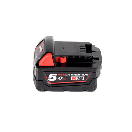 Clavadora a batería Milwaukee M18 FFN-501C 18 V 50 - 90 mm sin escobillas + 1x batería 5,0 Ah + maletín - sin cargador