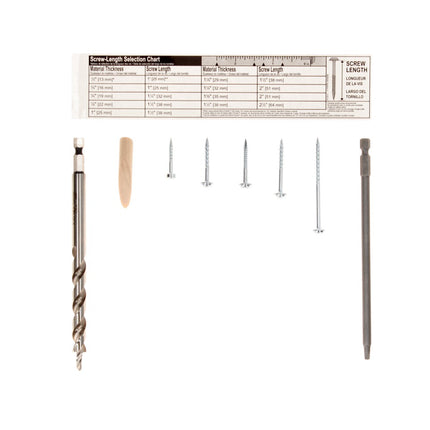 Plantilla de perforación KREG Jig K5 (K5-EUR-SYS) sistema de conexión de madera con orificio oculto + plantilla de perforación K5 + base + accesorios + systainer
