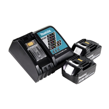 Makita DTW 300 RF Atornillador de impacto inalámbrico 18 V 330 Nm 1/2" sin escobillas + 2x baterías 3,0 Ah + cargador